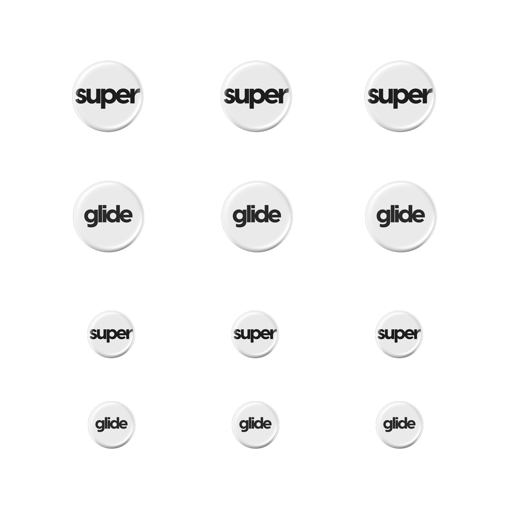 Superglide (Type-C) Universal Dot 6mm + 9mm (12pcs)