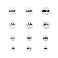 Superglide (Type-S) Universal Dot 6mm + 9mm (12pcs)