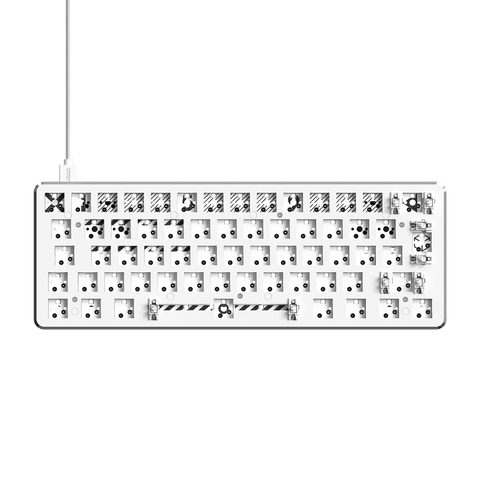 Pulsar Gaming Gears_PCMK 60% ISO Mechanical Gaming Keyboard Barebone White