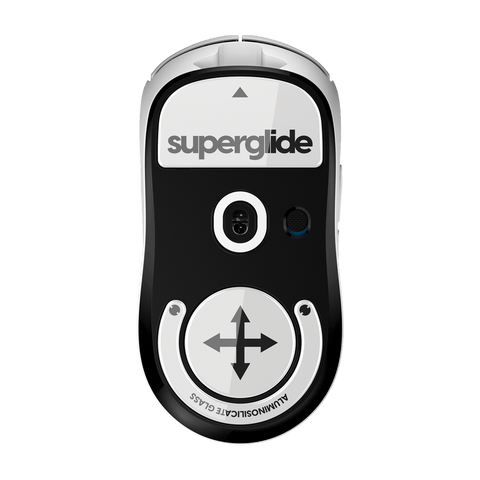 Superglide Glass mouse skates for Logitech Gpro x superlight