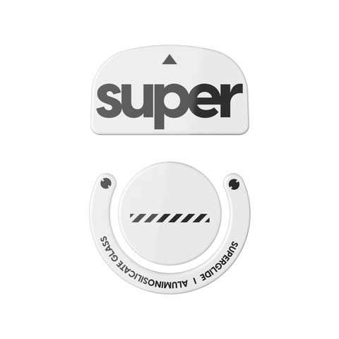 Superglide Glass mouse skates for Logitech GPRO X SUPERLIGHT