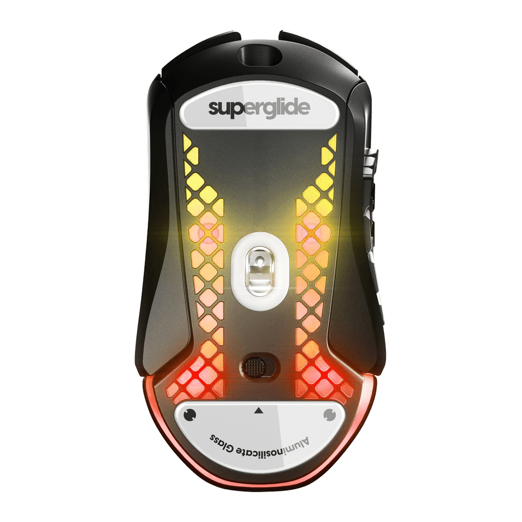 Superglide Glass Mouse Skates for SteelSeries Aerox 3 / Aerox 9 Wireless