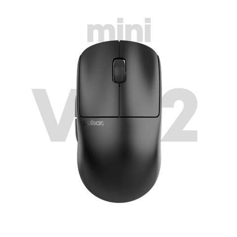 X2V2 mini gaming mouse Black top