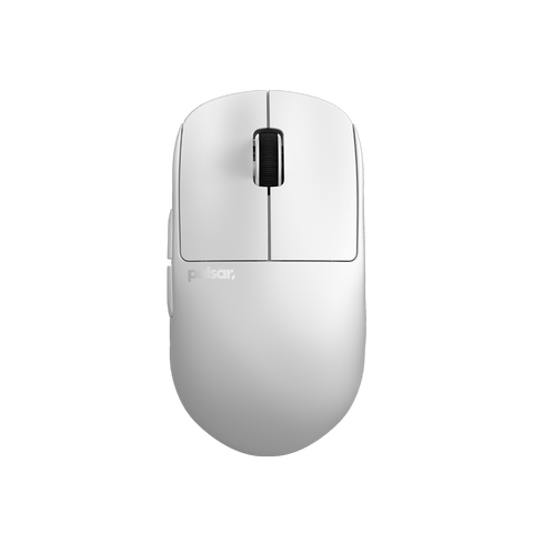 X2h mini gaming mouse white top