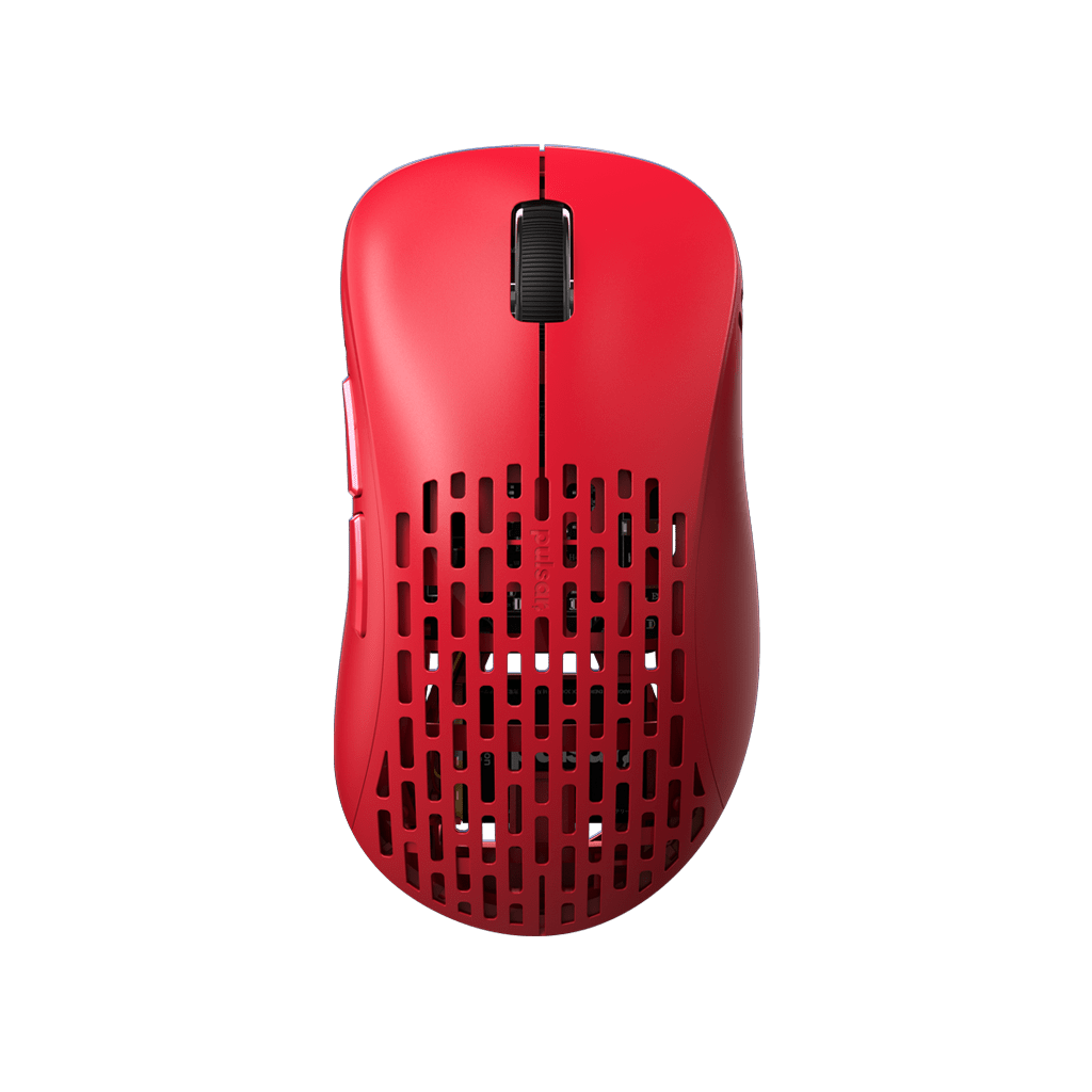 Pulsar Xlite V2 red gaming mouse top